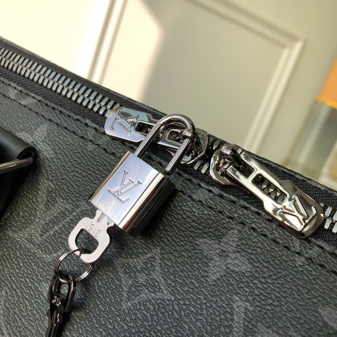 Louis Vuitton Luggage Bag Monogram 50cm Black