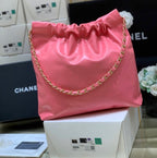 Chanel 22 Large Handbag 37cm Pink