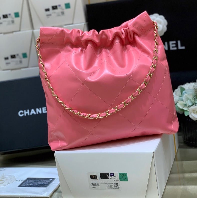 Chanel 22 Large Handbag 37cm Pink