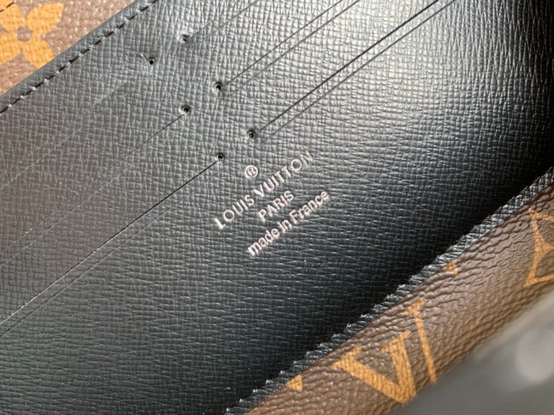 Louis Vuitton Monogram Wallet 19cm Brown