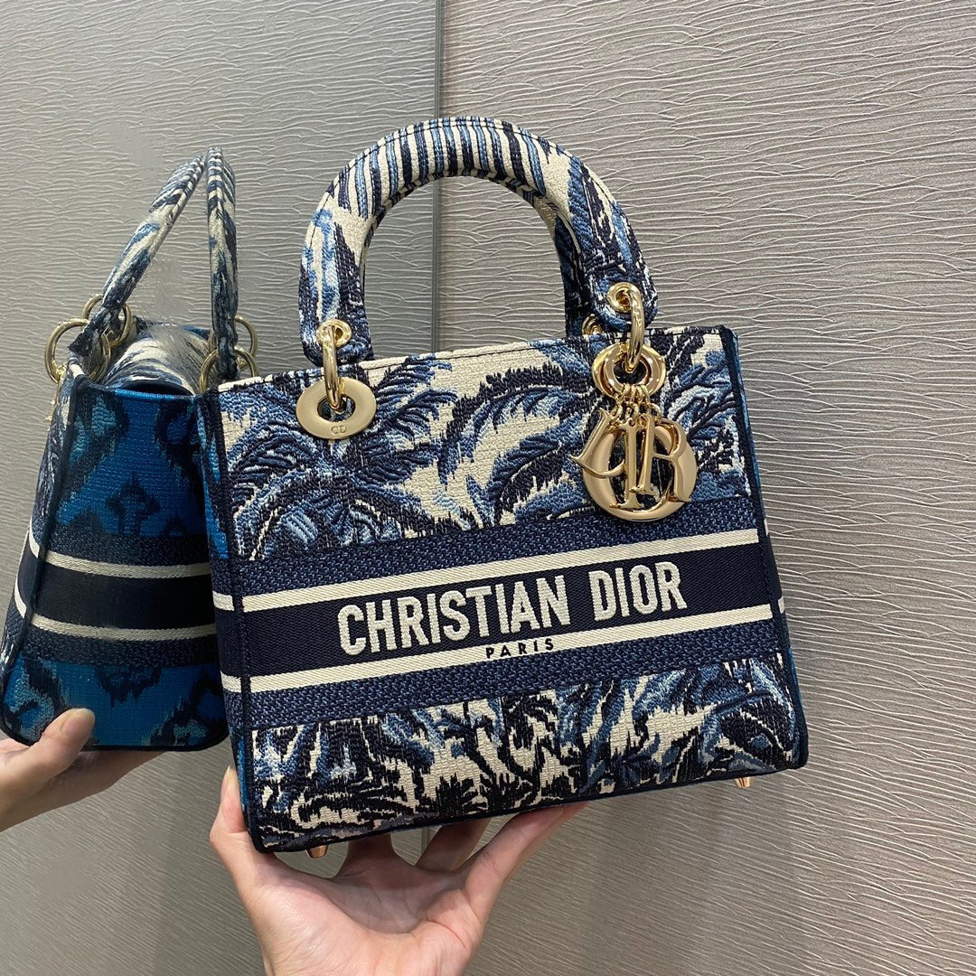 Christian Dior Blue Clutch 24cm