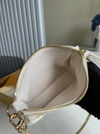 Louis Vuitton Monogram Empreinte Bag 16cm Cream