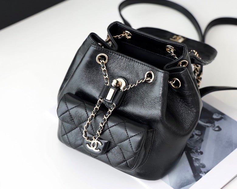 Chanel Backpack 18cm Black
