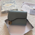 Christian Dior Green Wallet 11cm