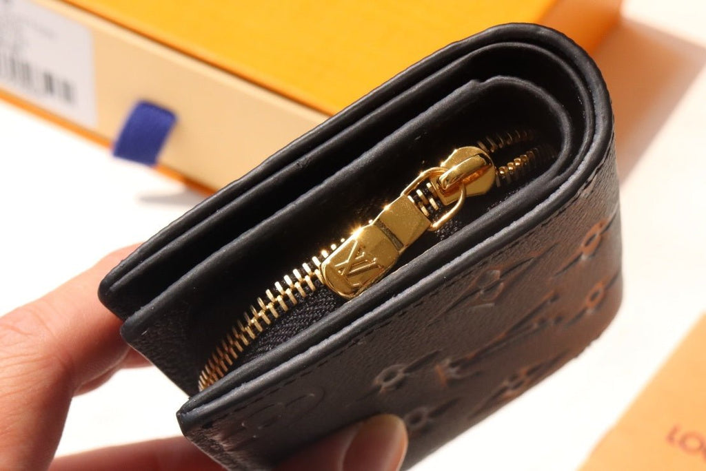 Louis Vuitton Clutch Wallet 12cm Black