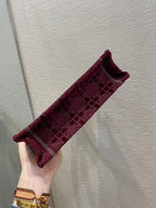 Christian Dior Red Mini Handle Bag 23cm
