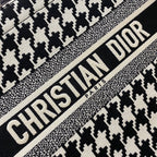 Christina Dior Medium Book Tote Bag 36cm Black