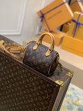 Louis Vuitton M58953 Speedy Bandoulière 16cm Brown