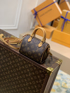 Louis Vuitton M58953 Speedy Bandoulière 16cm Brown