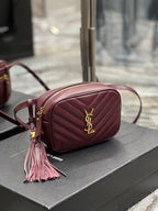 Saint Laurent Lou Belt Bag In Matelasse Gold Hardware 15cm