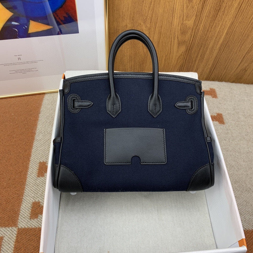 Hermes Birkin Cargo 25 Dark Blue, SIlver Toned Hardware Bag For Women, Women’s Handbags, Shoulder Bags 9.8in/25cm