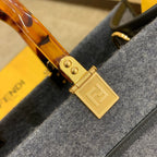 Fendi Tote Bag 40cm Brown