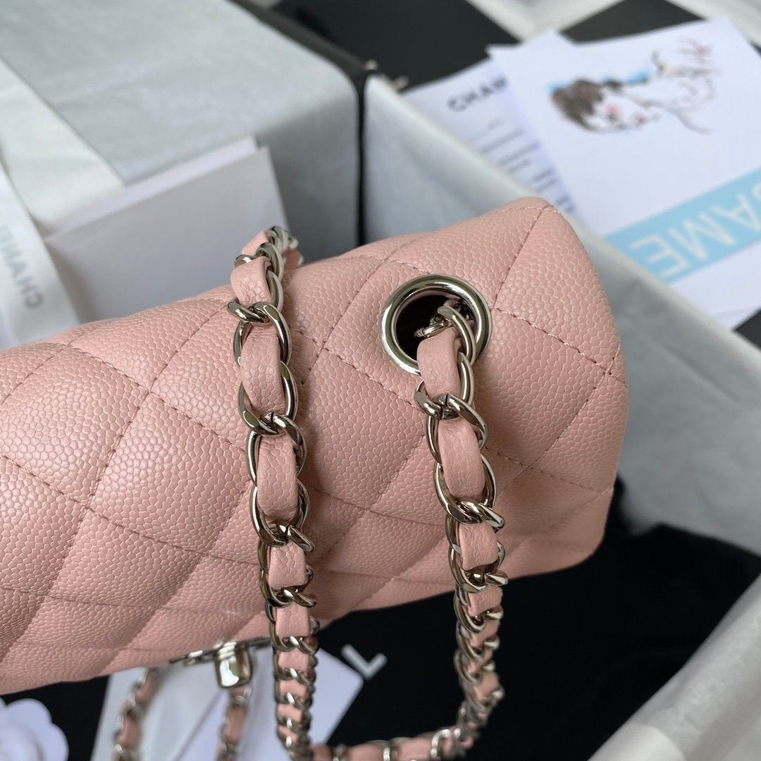 Chanel Mini Classic Flapbag 20cm Pink