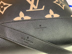 Louis vuitton ALMA Monogram 35cm Black