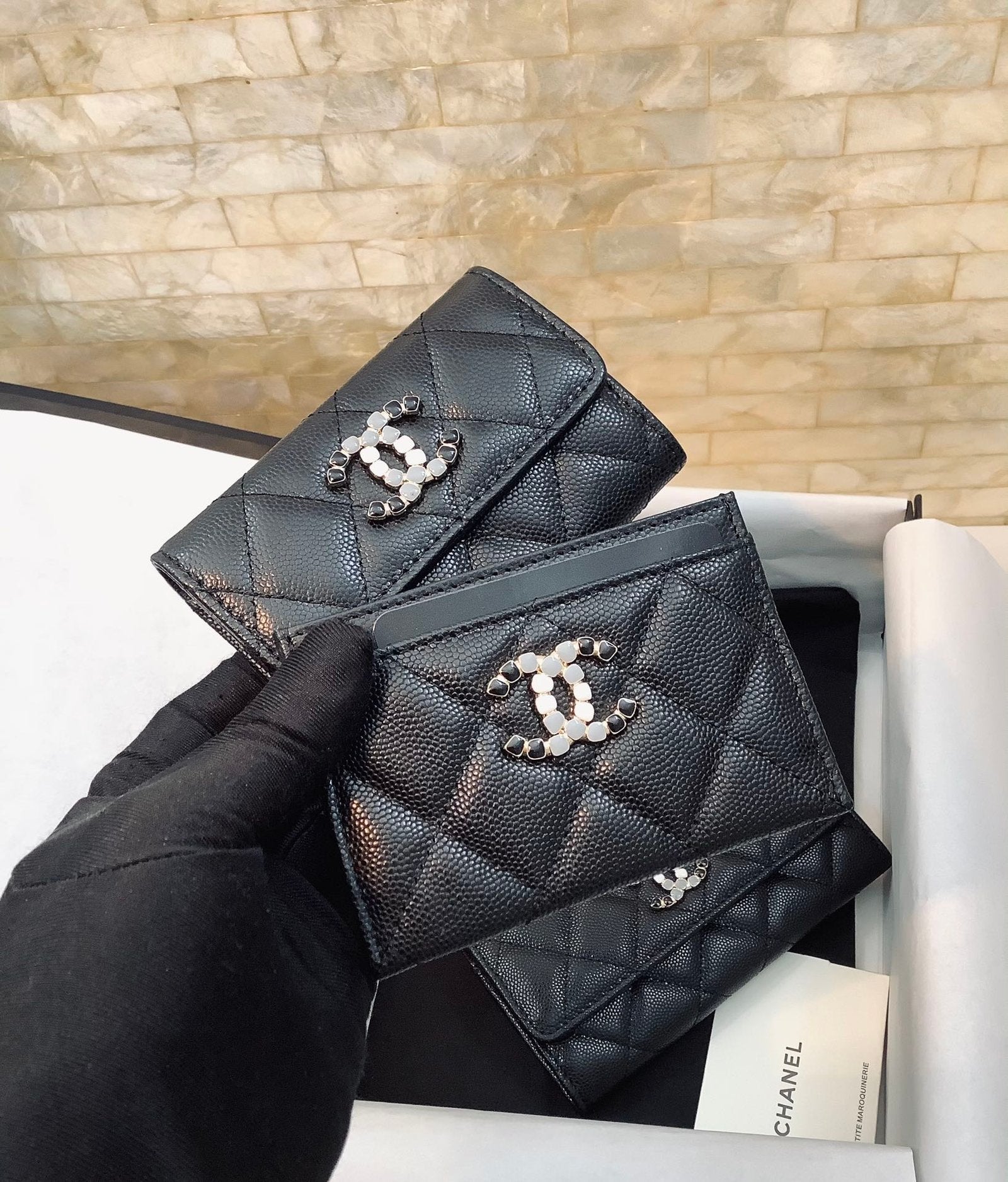 Chanel CoCo Wallet 11cm Black