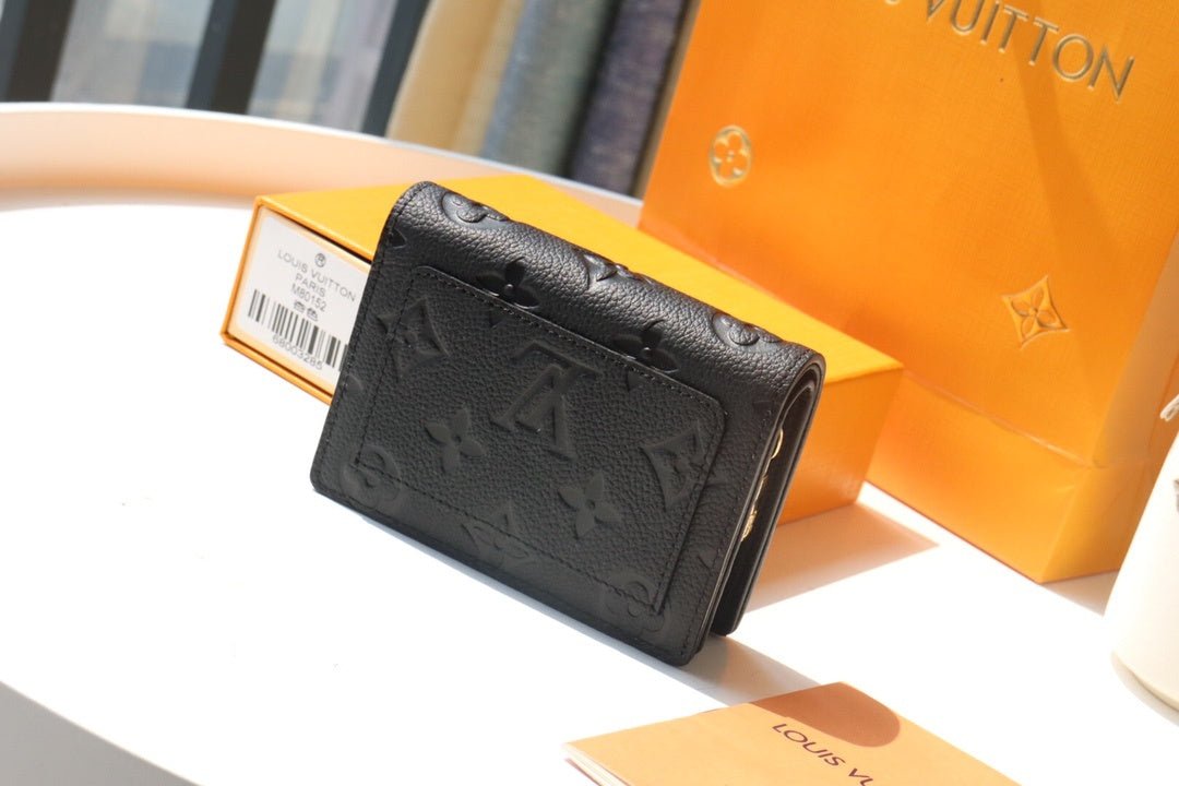 Louis Vuitton Clutch Wallet 12cm Black