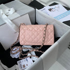 Chanel Mini Classic Flapbag 20cm Pink