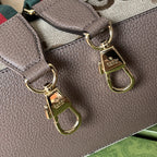Gucci Tote Bag With Jumbo Camel And Ebony Jumbo GG Canvas For Women 14.6in/37cm ‎