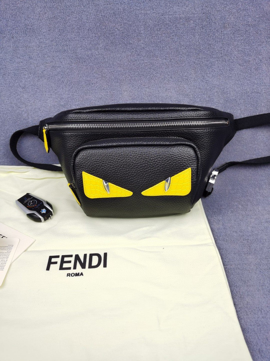 Fendi Belt Bag 18cm Black