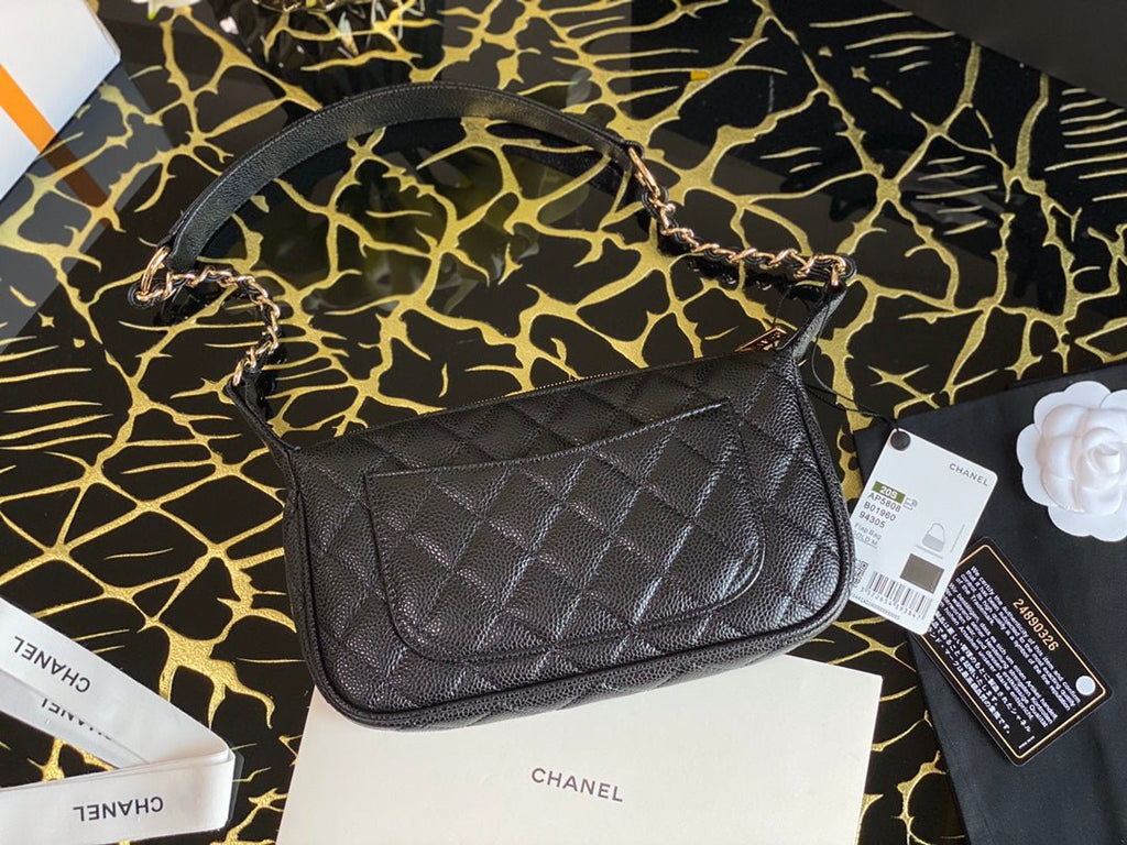 Chanel Classic Shoudlerbag 25cm Black