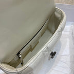 Christian Dior Mini Caro Bag 20cm White