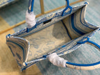Christian Dior Book Tote 37cm Blue