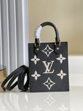 Louis Vuitton Monogram Empreinte Bag 14cm Black