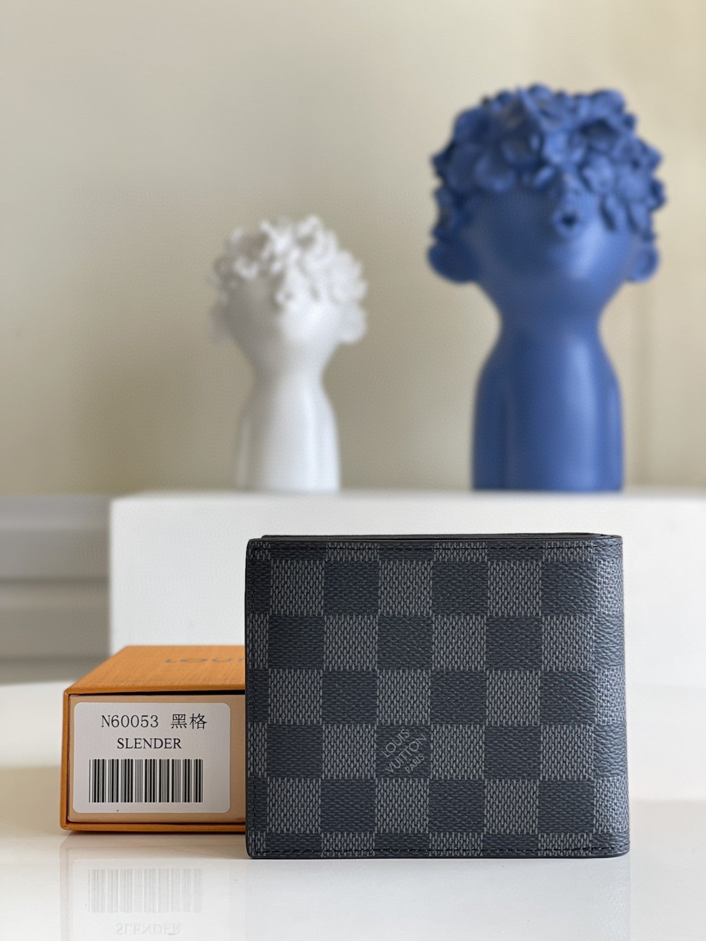 Louis Vuitton Amerigo Wallet 12cm Black