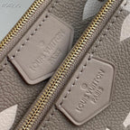 Louis Vuitton Multi Pochette Accessoires Bag 24cm Bi-Color Monogram Empreinte Spring/Summer Collection M45777 Galet