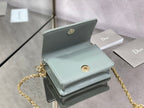 Christian Dior Grey Crossbody Bag 14cm