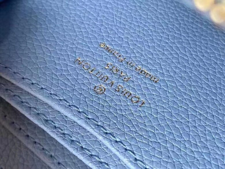 Louis Vuitton Monogram Wallet 11cm Blue