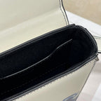 Christian Dior D-Bubble Bucket Bag 19cm White
