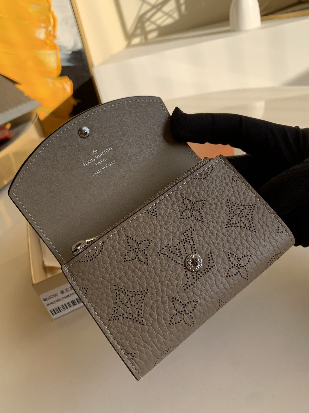 Louis Vuitton Monogram Empreinte Wallet 19cm Brown