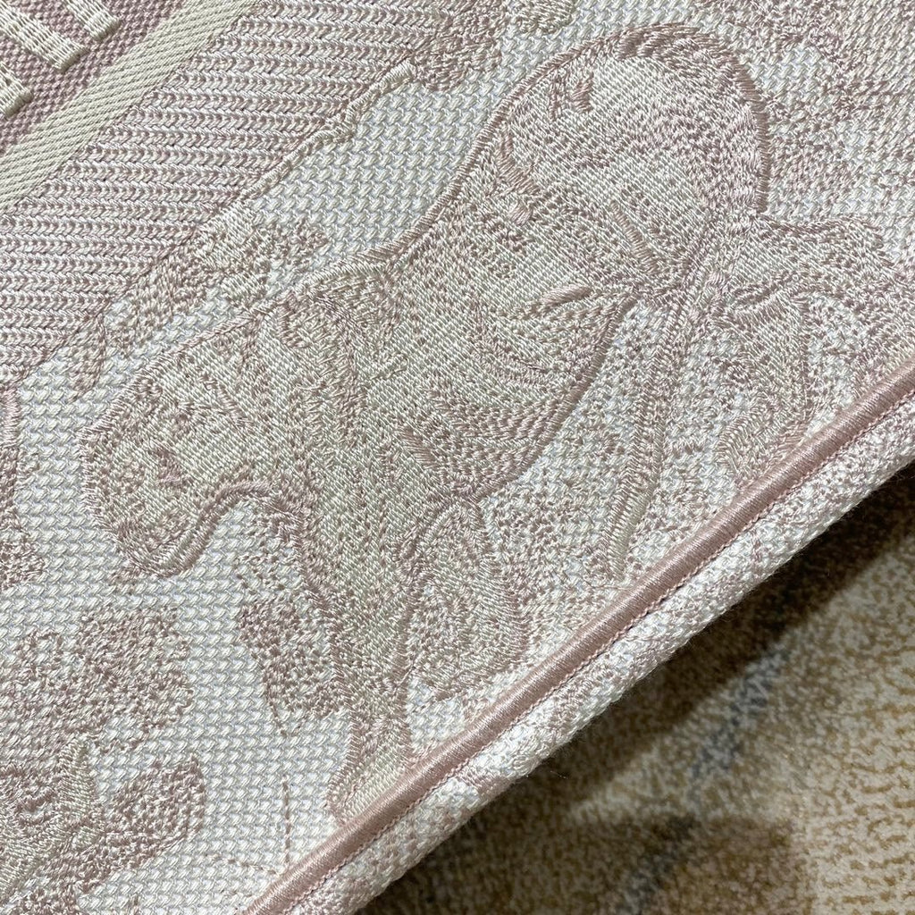 Christina Dior Medium Book Tote Bag 36cm Light Pink