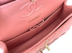 Chanel Classic Flapbag Gold Hardware 26cm Pink