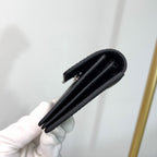 Louis Vuitton Monogram Wallet 18cm Black