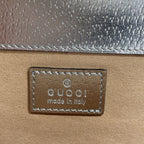 Gucci Dionysus Small Shoulder Bag Silver For Women, Women’s Bags 10in/26cm GG