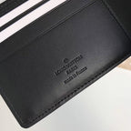 Louis Vuitton Monogram Empreinte Wallet 12cm Black