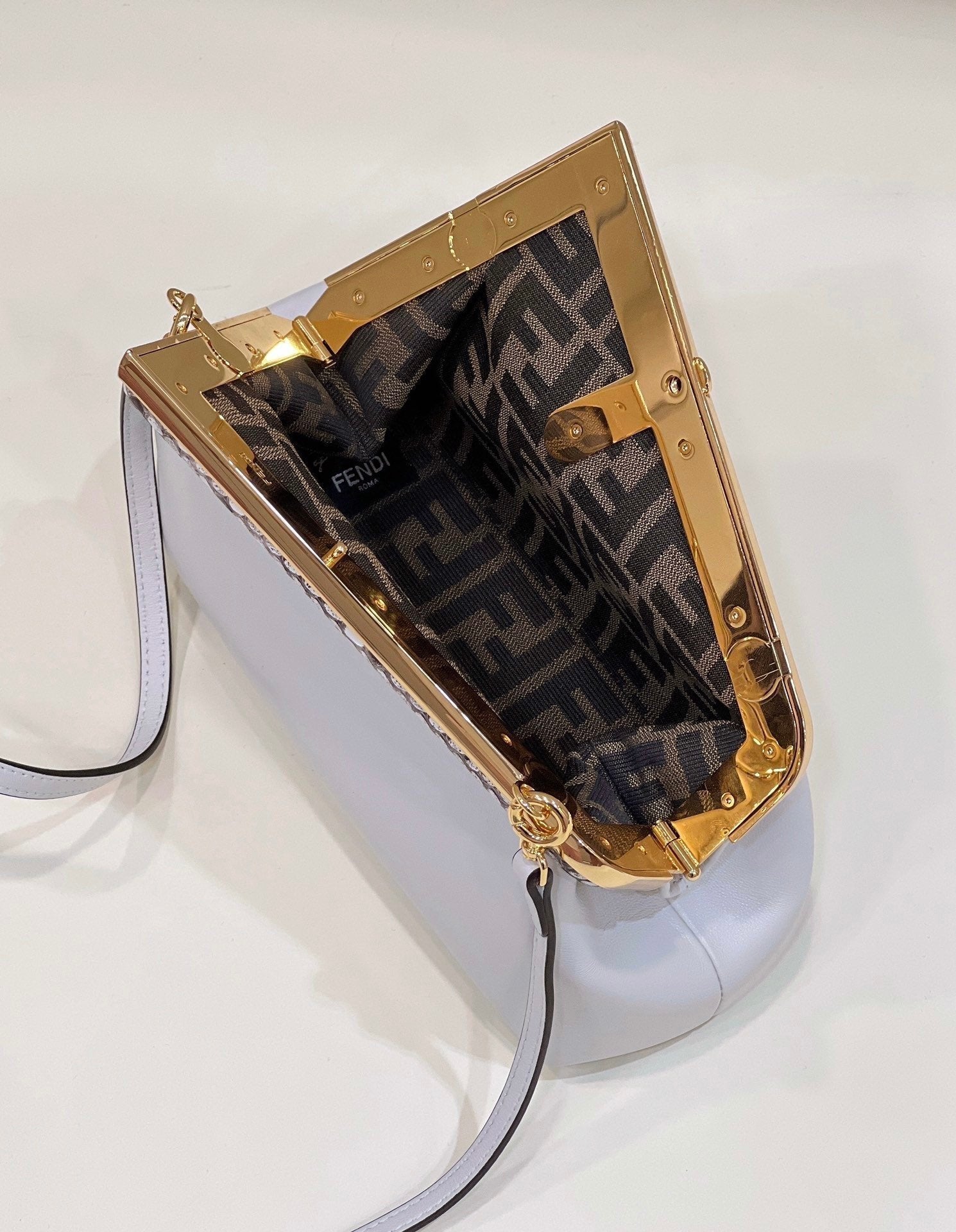 Fendi Mini Crossbody 26cm White