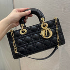 Christian Dior Lady D-Joy Bag 26cm Black