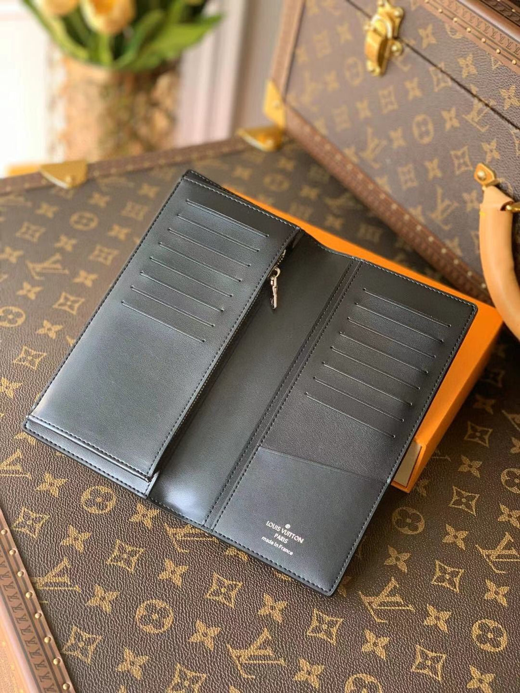 Louis Vuitton Damier Wallet 10cm Green