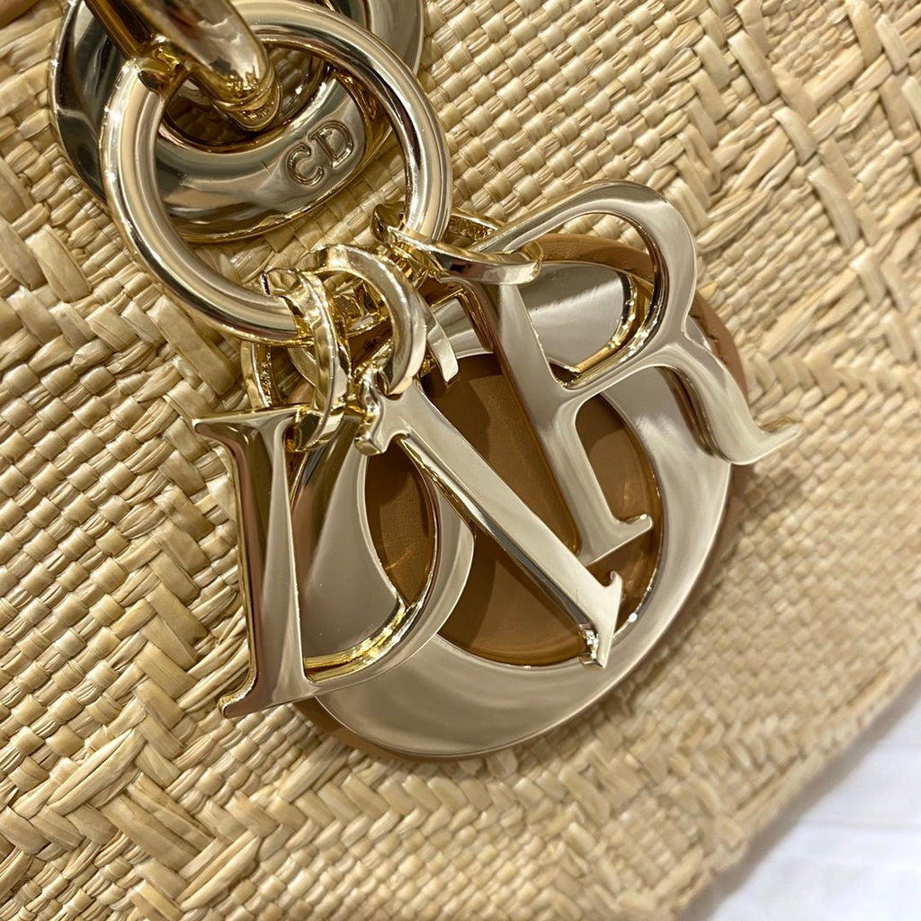 Christian Dior Lady D-Joy Bag 26cm Brown