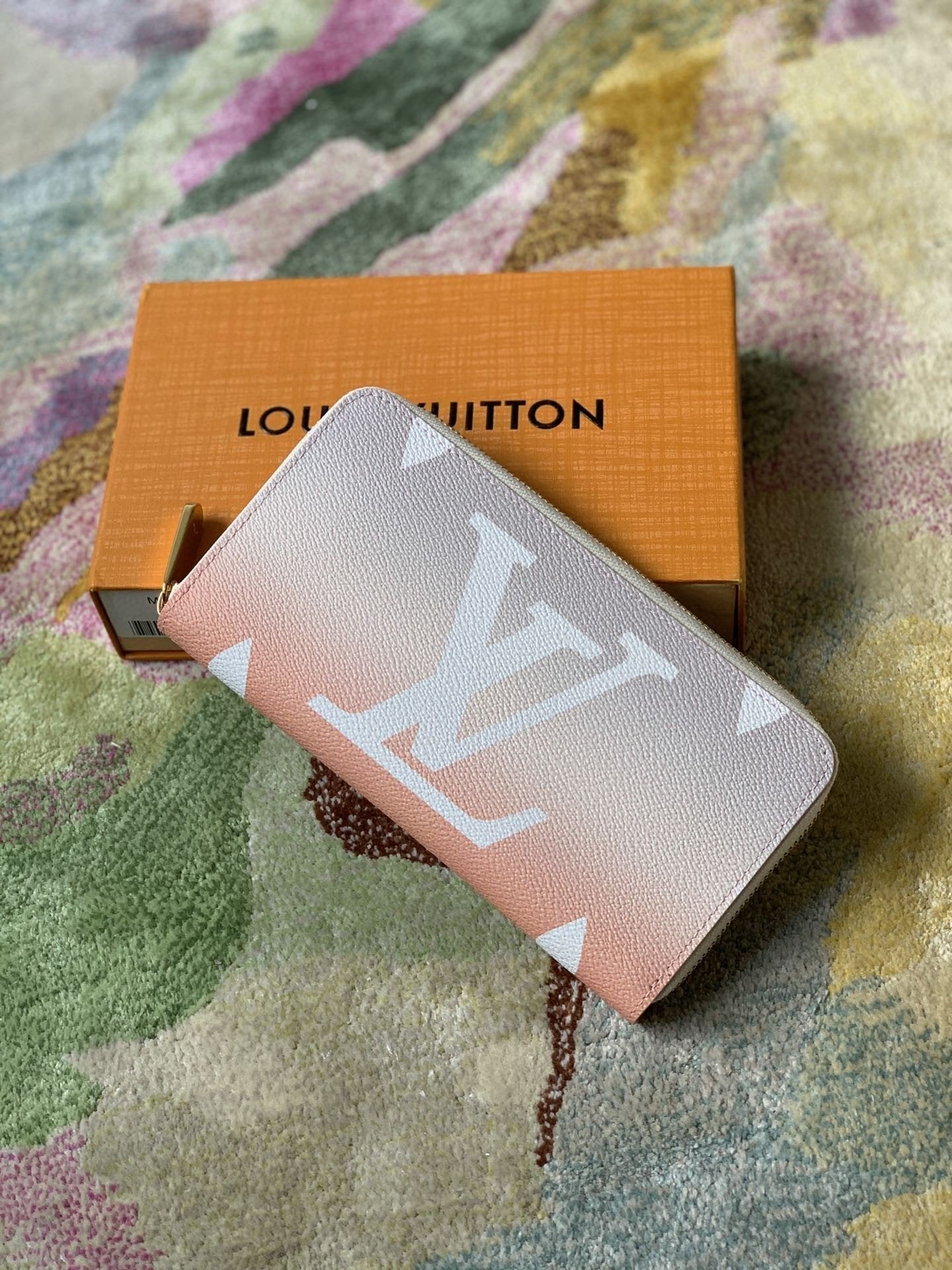 Louis Vuitton Monogram Empreinte Wallet 20cm Purple