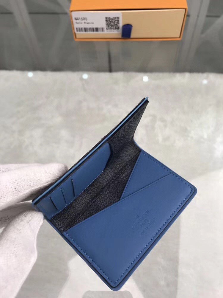 Louis Vuitton Damier Wallet 7cm Black