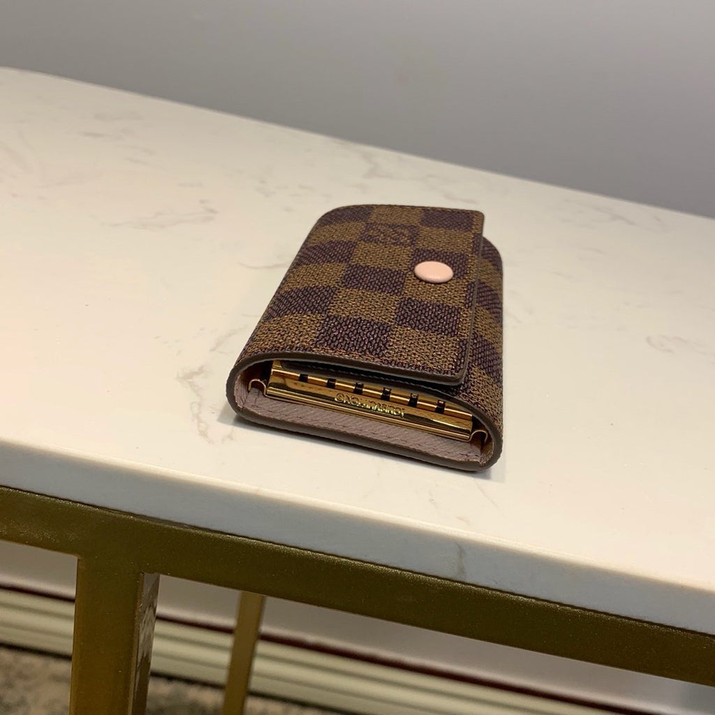 Louis Vuitton Damier Wallet 10cm Brown