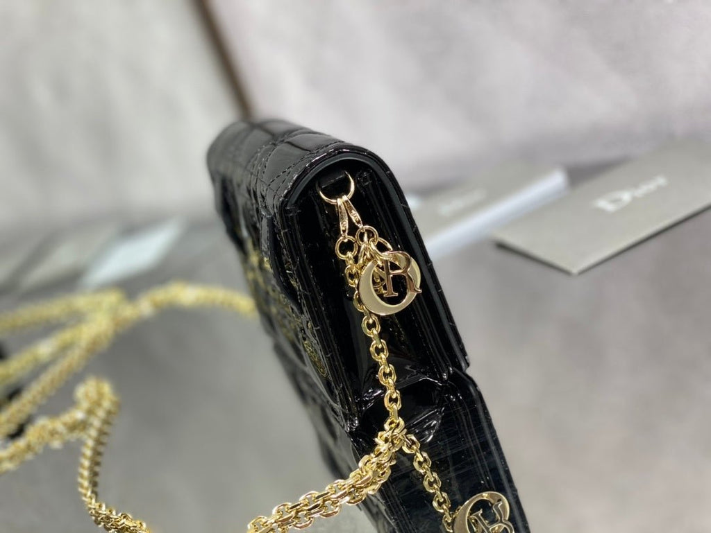 Christian Dior Black Crossbody Bag 14cm