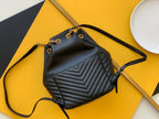 Saint Laurent Joe Backpack With Gold Hardware 22cm