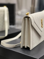 Saint Laurent Gaby Satchel With Gold Hardware 26cm