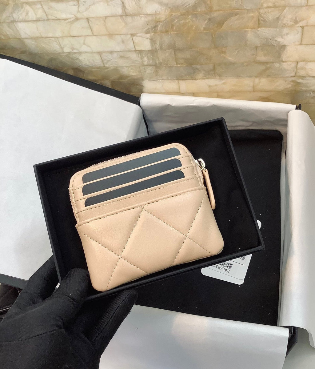 CO-CO Chanel CC Chain Logo Card Holder 12cm