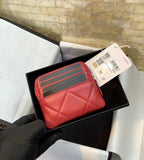 CO-CO Chanel CC Chain Logo Card Holder 12cm